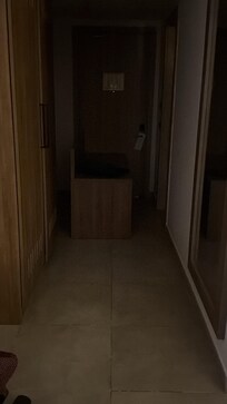 Had to put this in front of our door because people were coming into our room