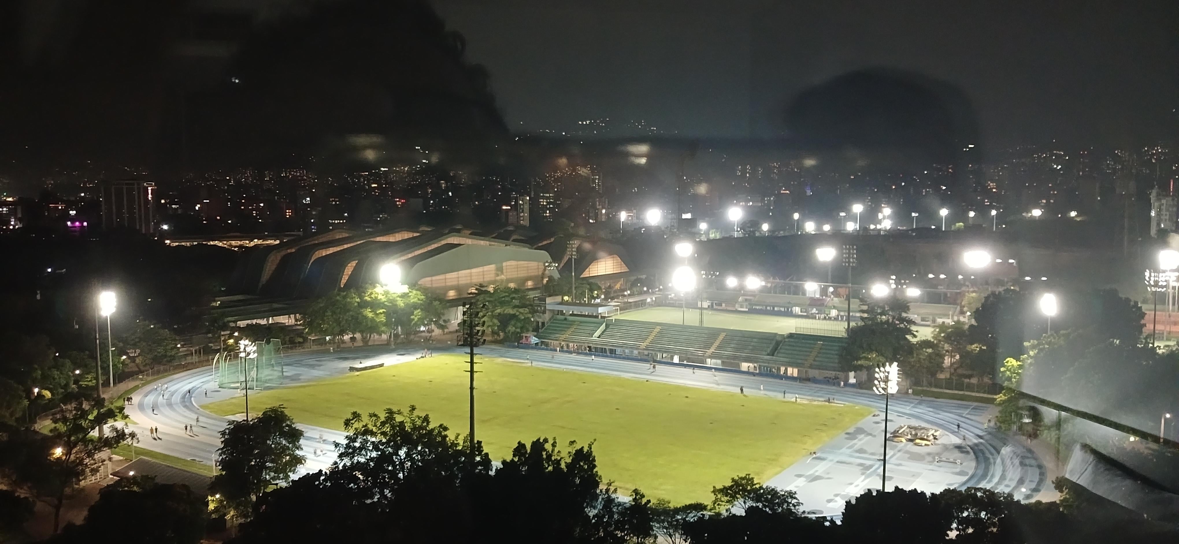 Nice view to the Atanacio Stadium 