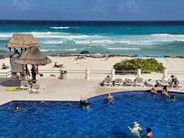 Pool and Ocean from right outside unit