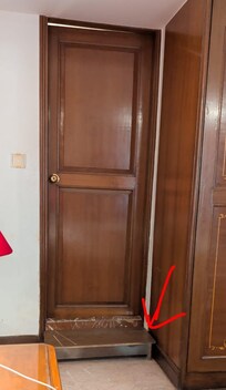 Bathroom needs a stool to get in