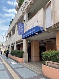 Hotel front entrance