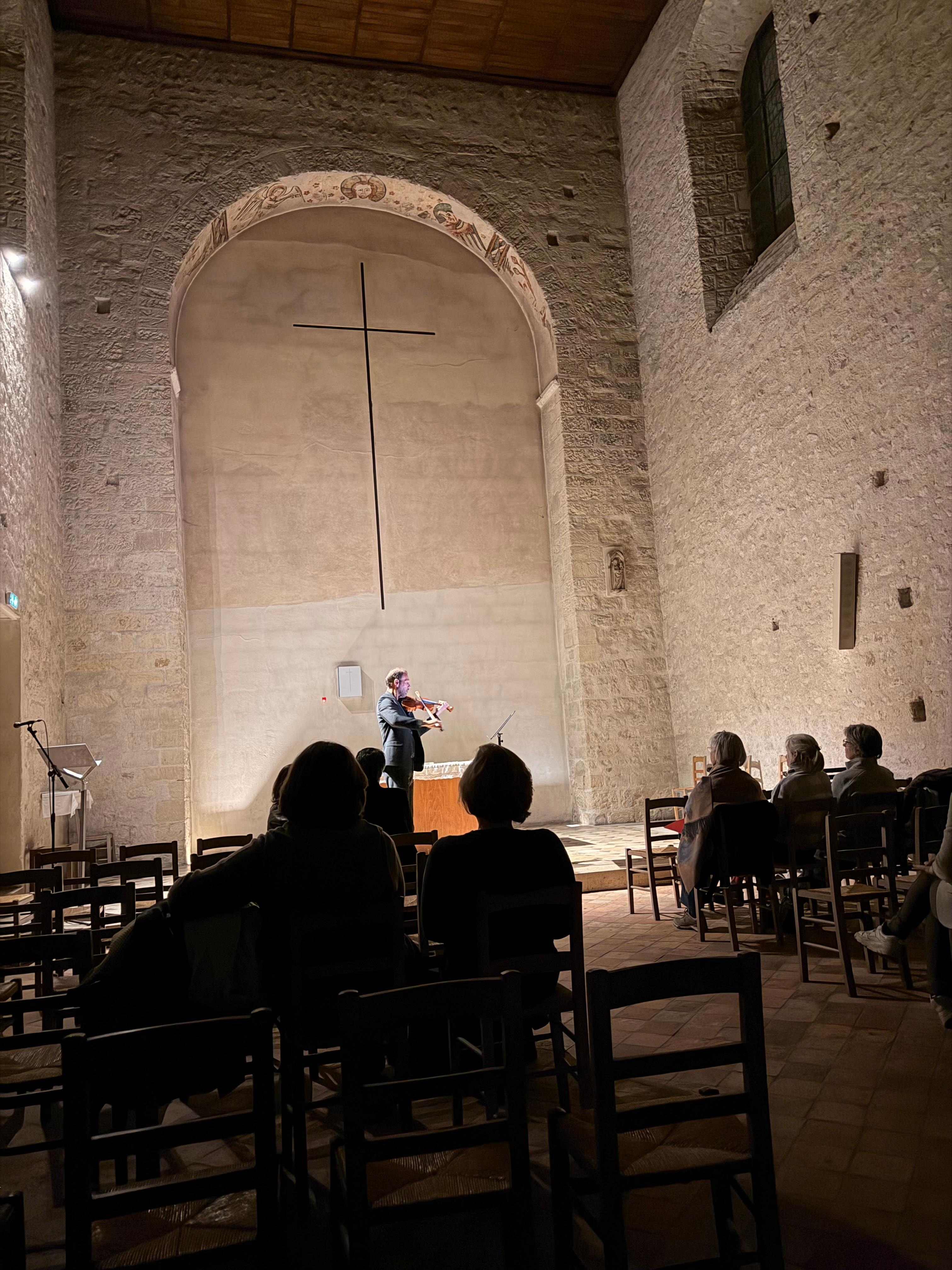 Konsert i nabokirken og den eldste i Paris: Eglise St. Germain de Pres