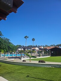 Lovely view from the villa