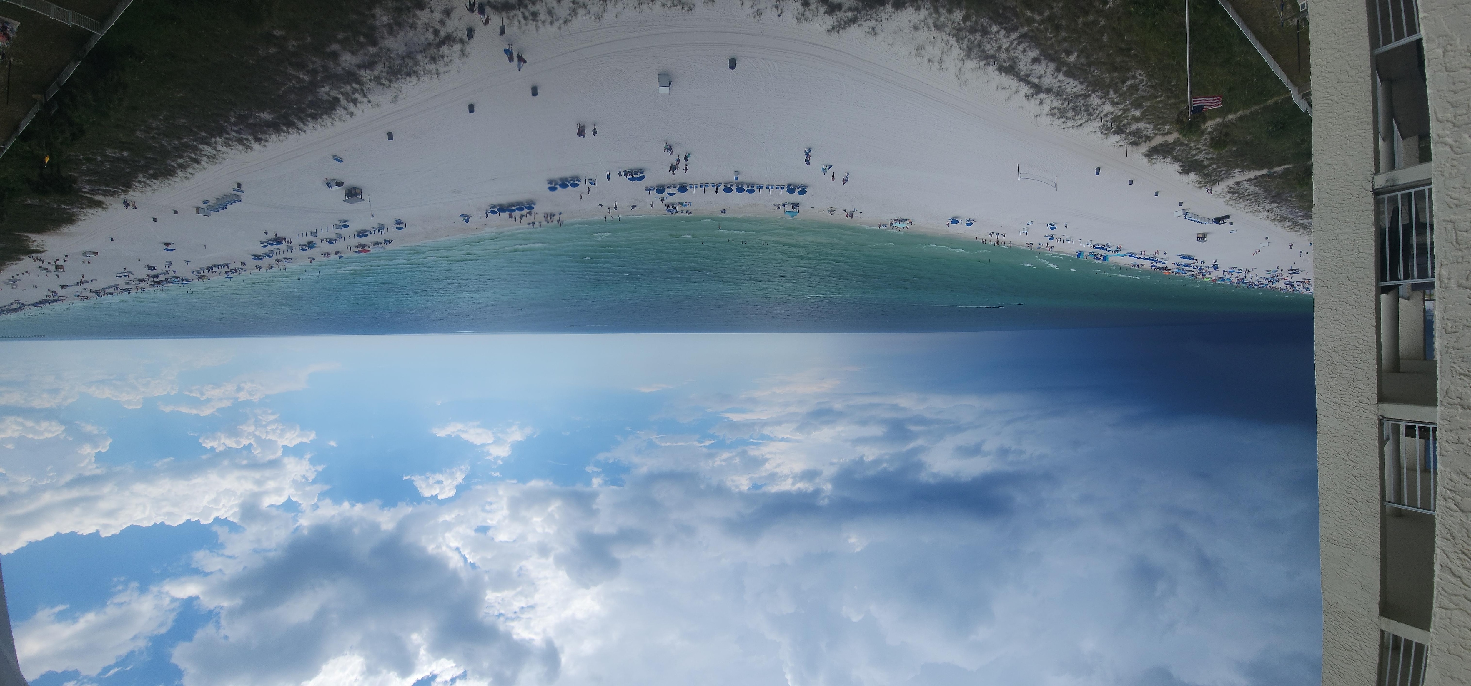 Panoramic view from the balcony. Amazing view!