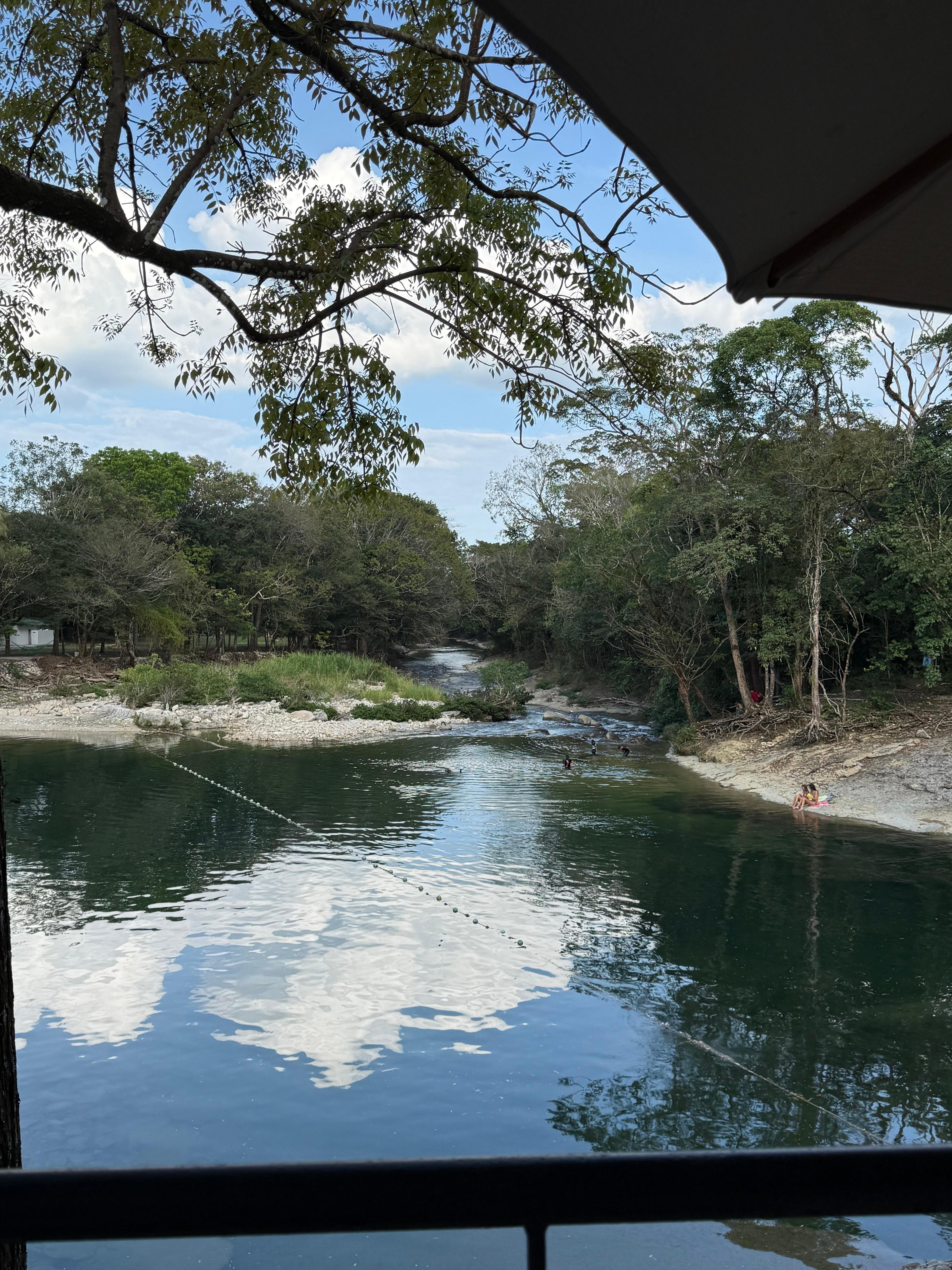 Vista desde el restaurante! 🥰