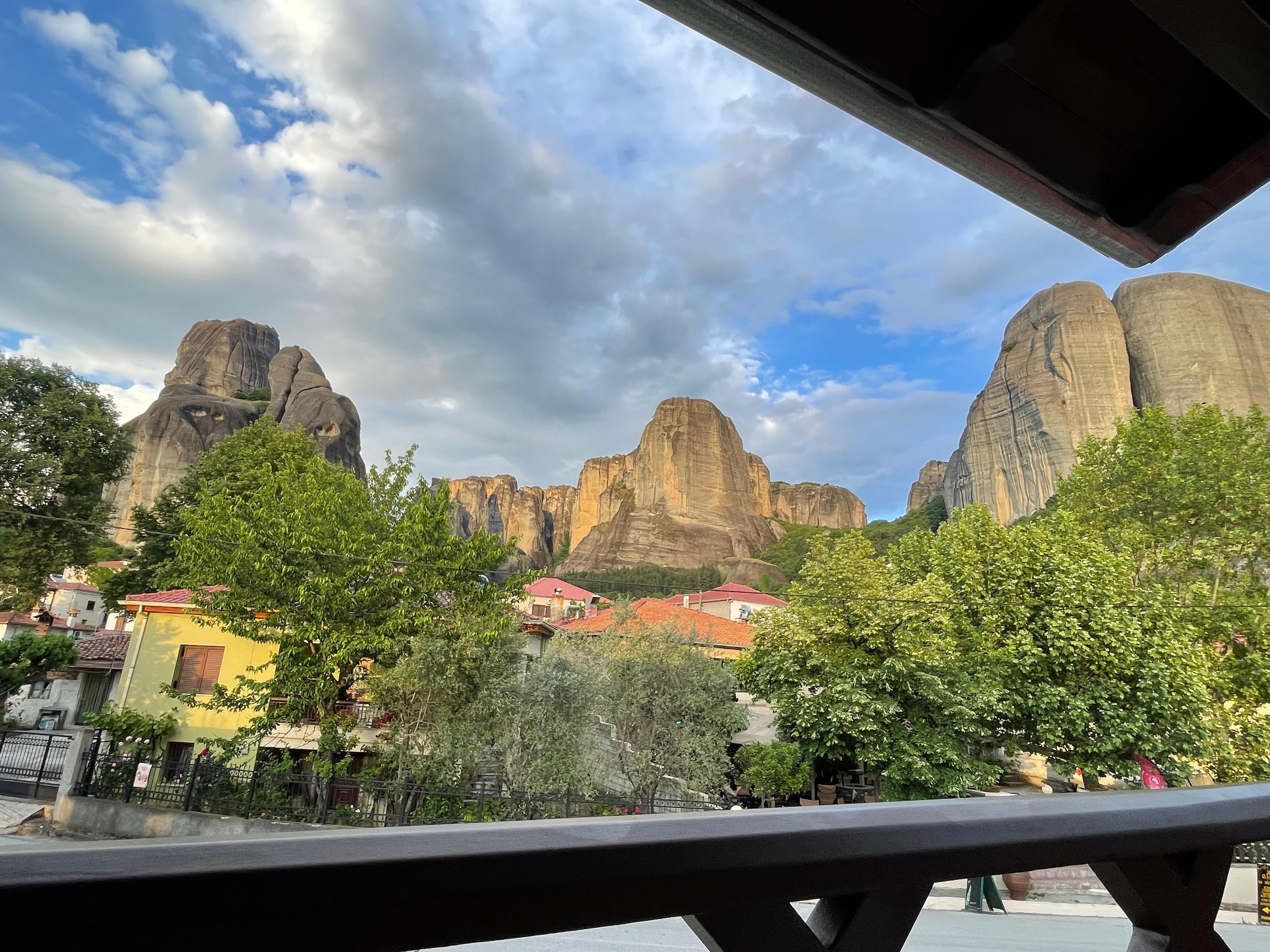 View from balcony