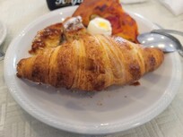 Their breakfast was the best. Fresh pastries, cheese, prosciutto, fresh boiled eggs (fresh eggs in the property)