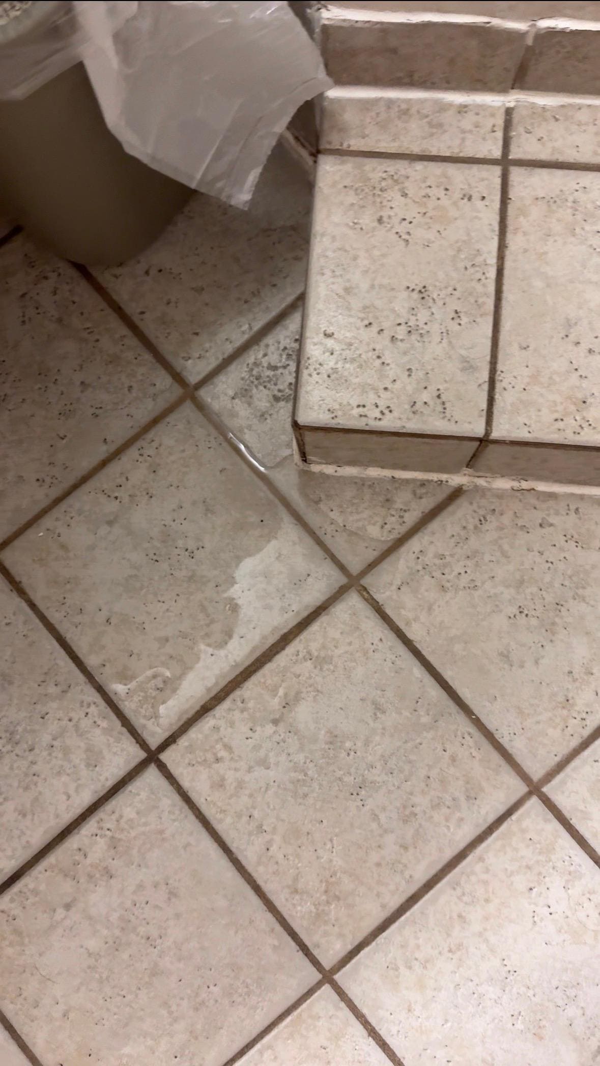 shower flooding