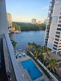 View from balcony