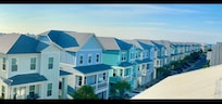 Crows nest view of neighborhood
