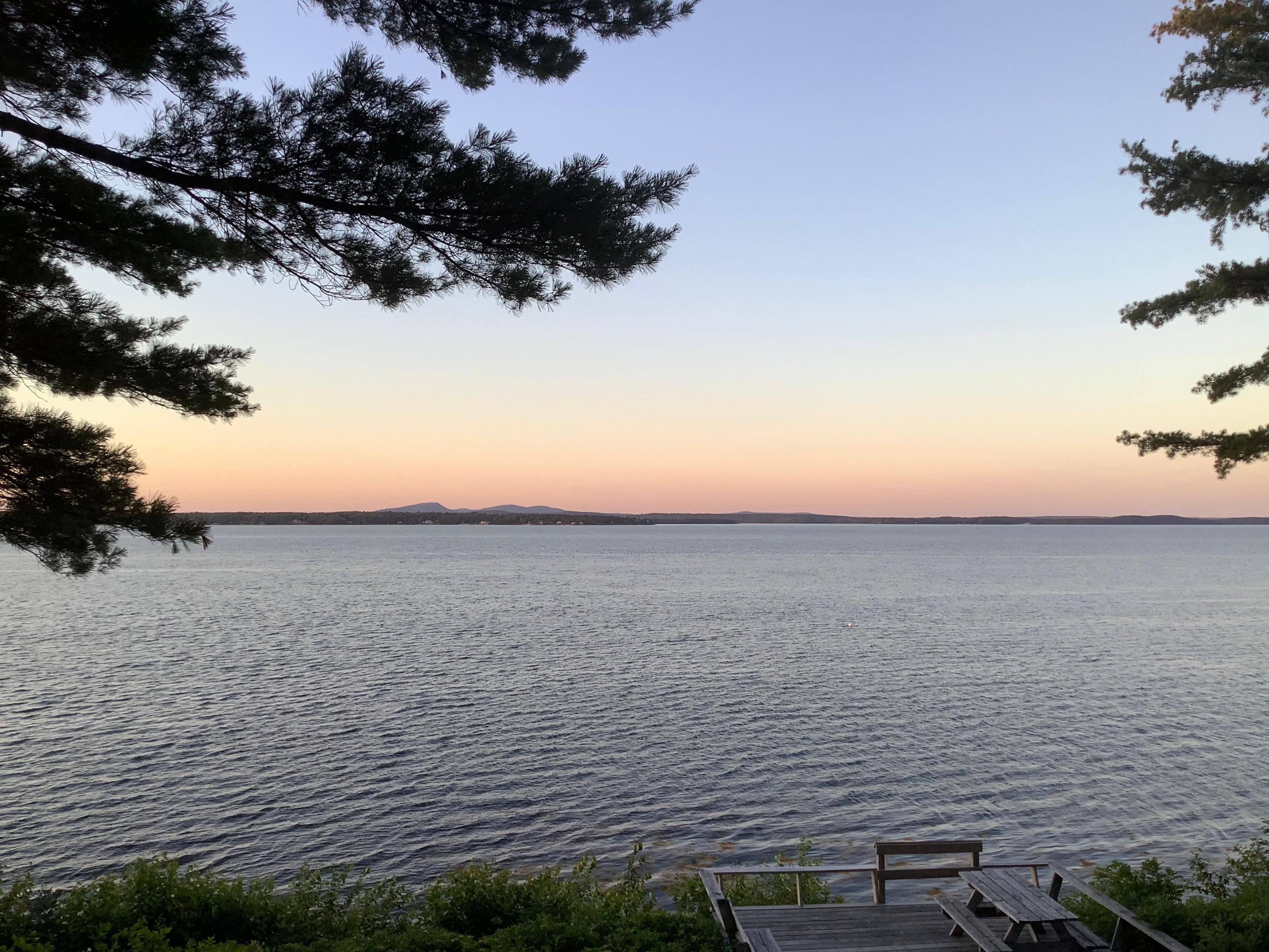 A view from the deck