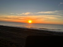 Sunrise from balcony