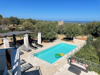 View from villa