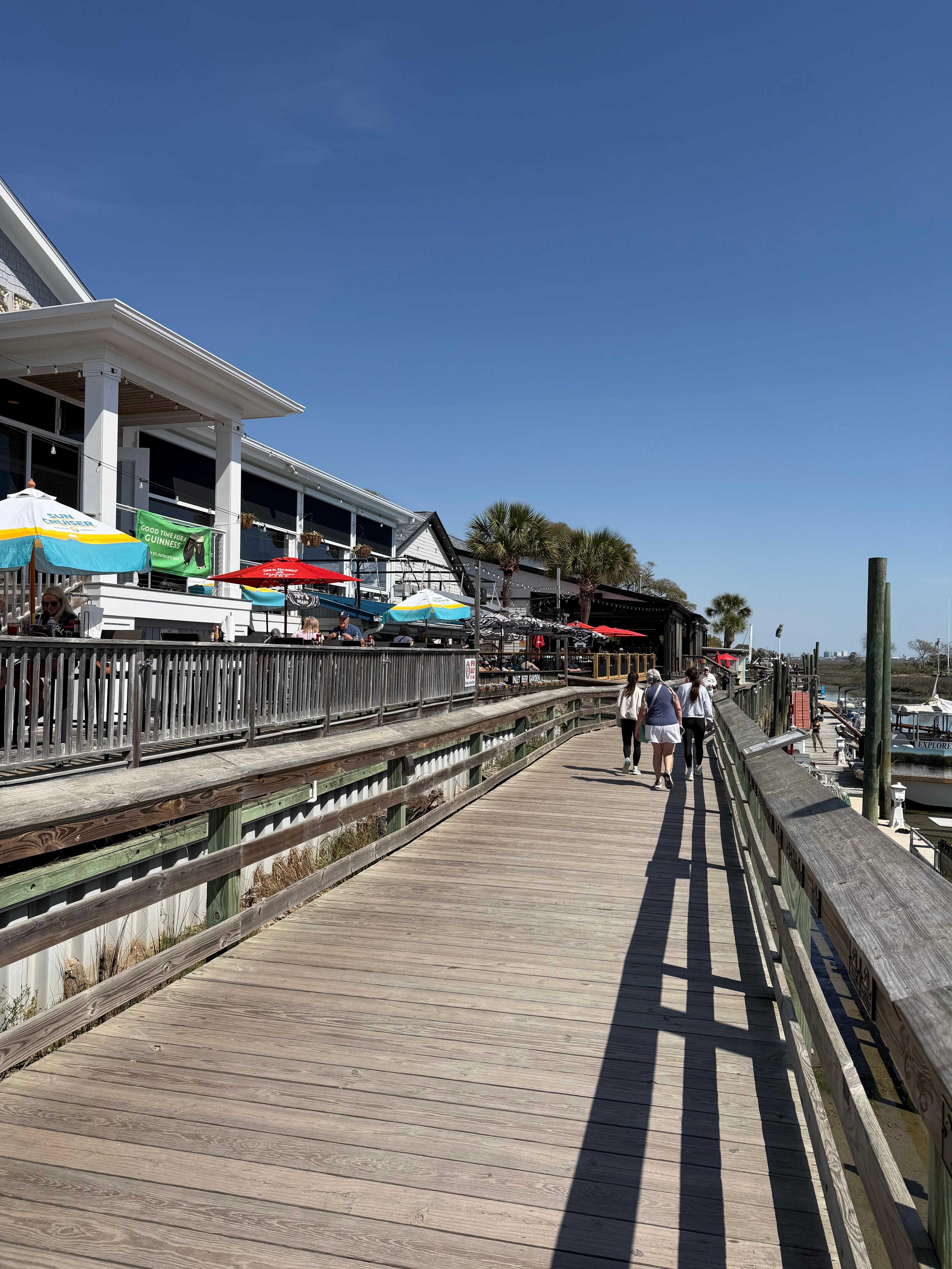 The historic Marsh Walk