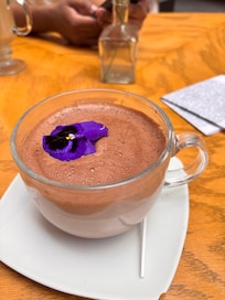 Chocolate caliente para el desayuno