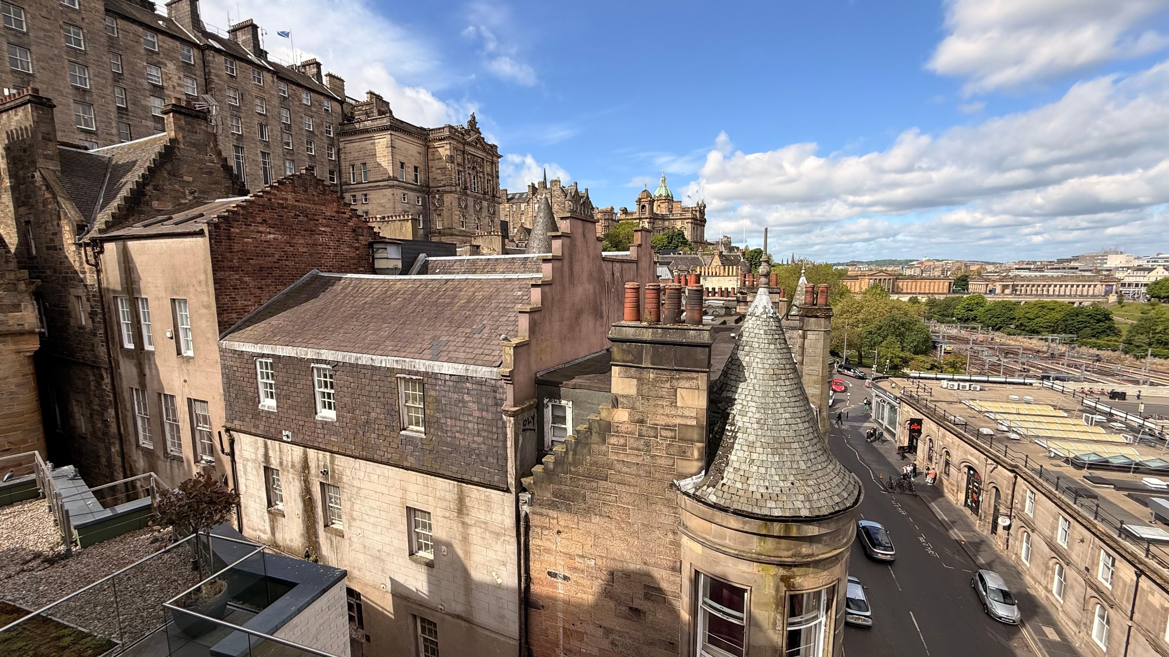 Vue de la terrace du 7e étage 