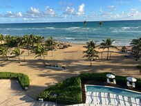 View from the lighthouse on the resort