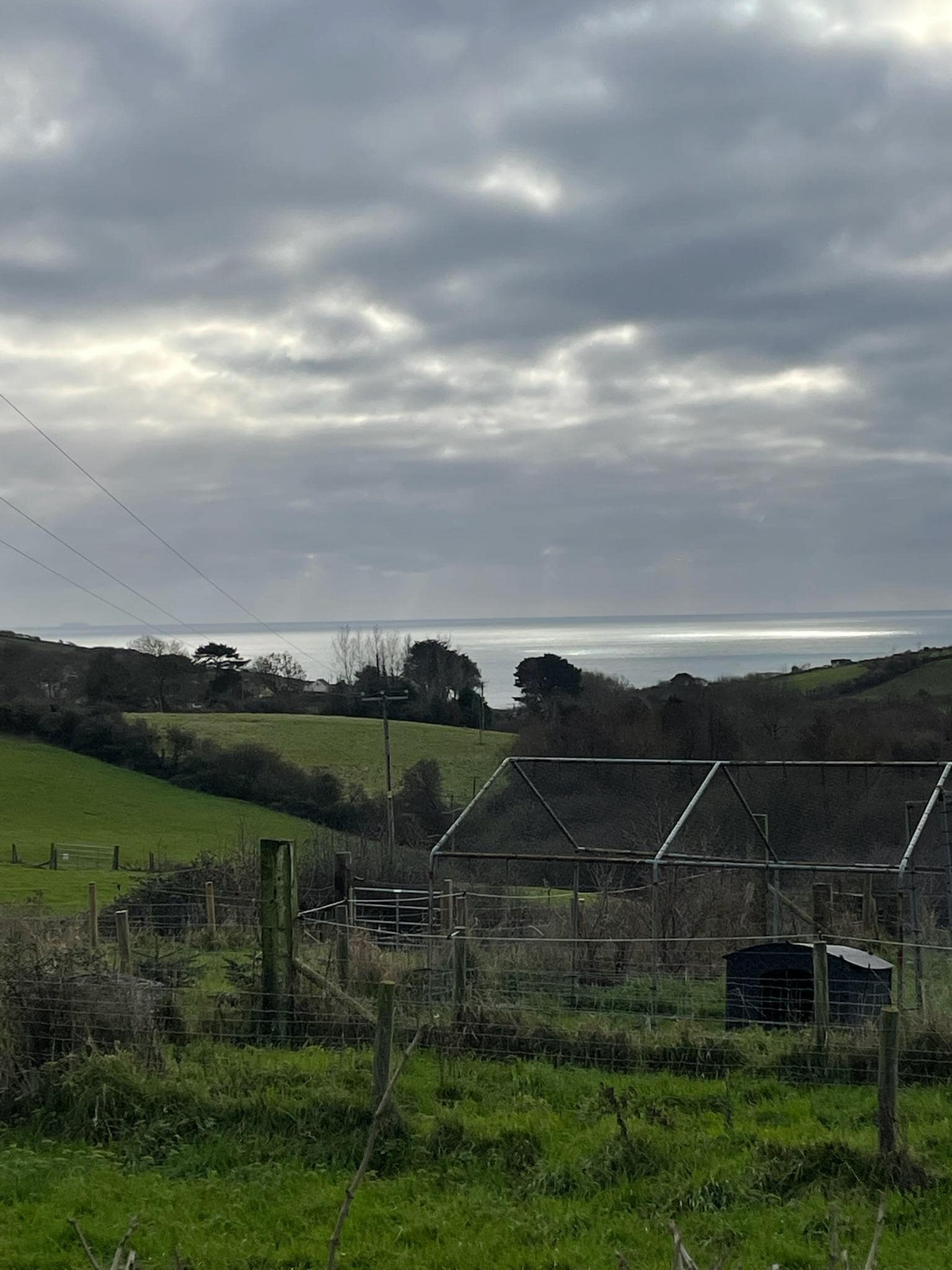 View from the cottage 