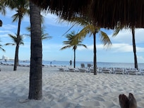 The view from palapa #27