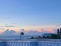 Sunrise view From patio Room 311