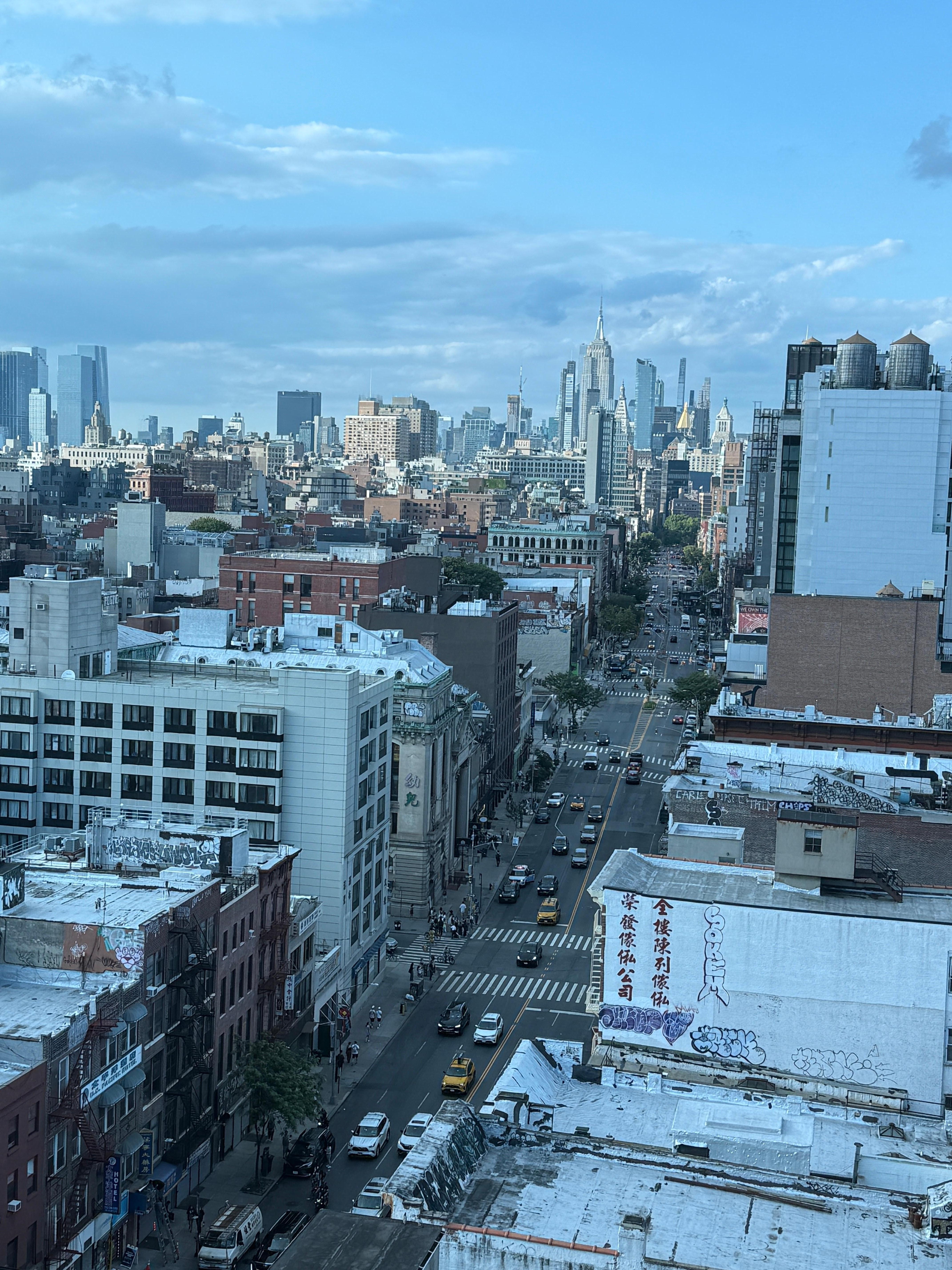 From 16th floor room.
