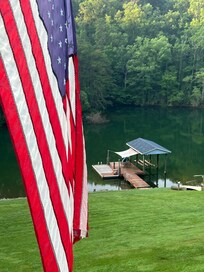 Morning view, great for us coffee drinkers!