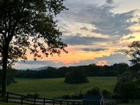 The view from the the porch
