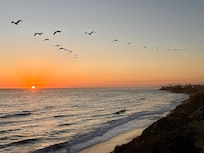 Carlsbad at sunset 😎