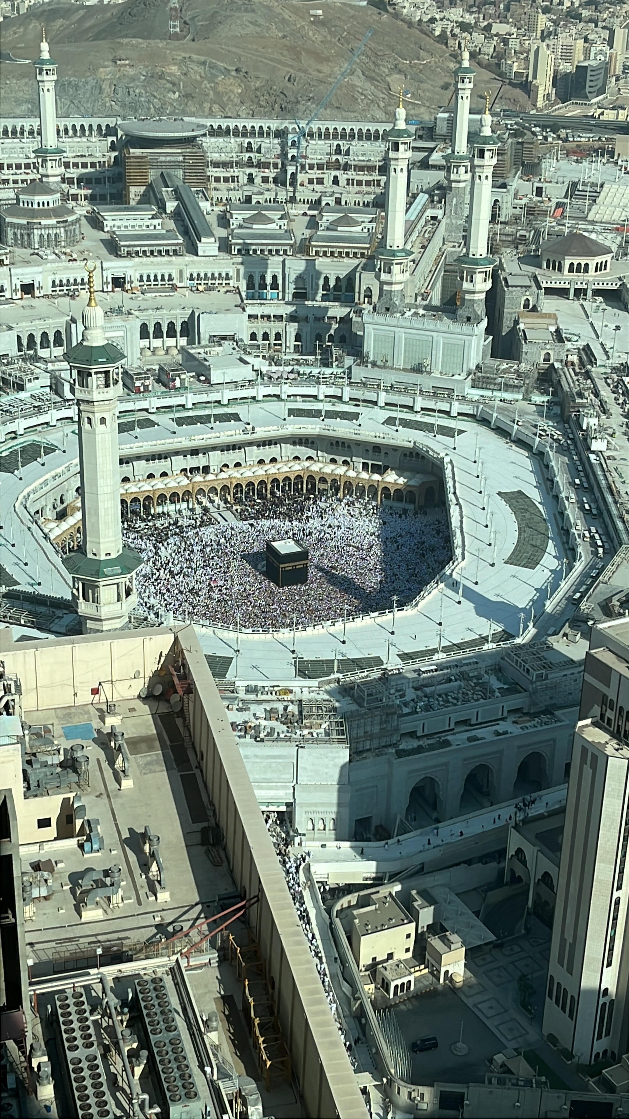 View from hotel room