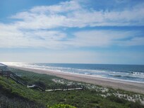 Morning view from the deck as we drank our coffee.