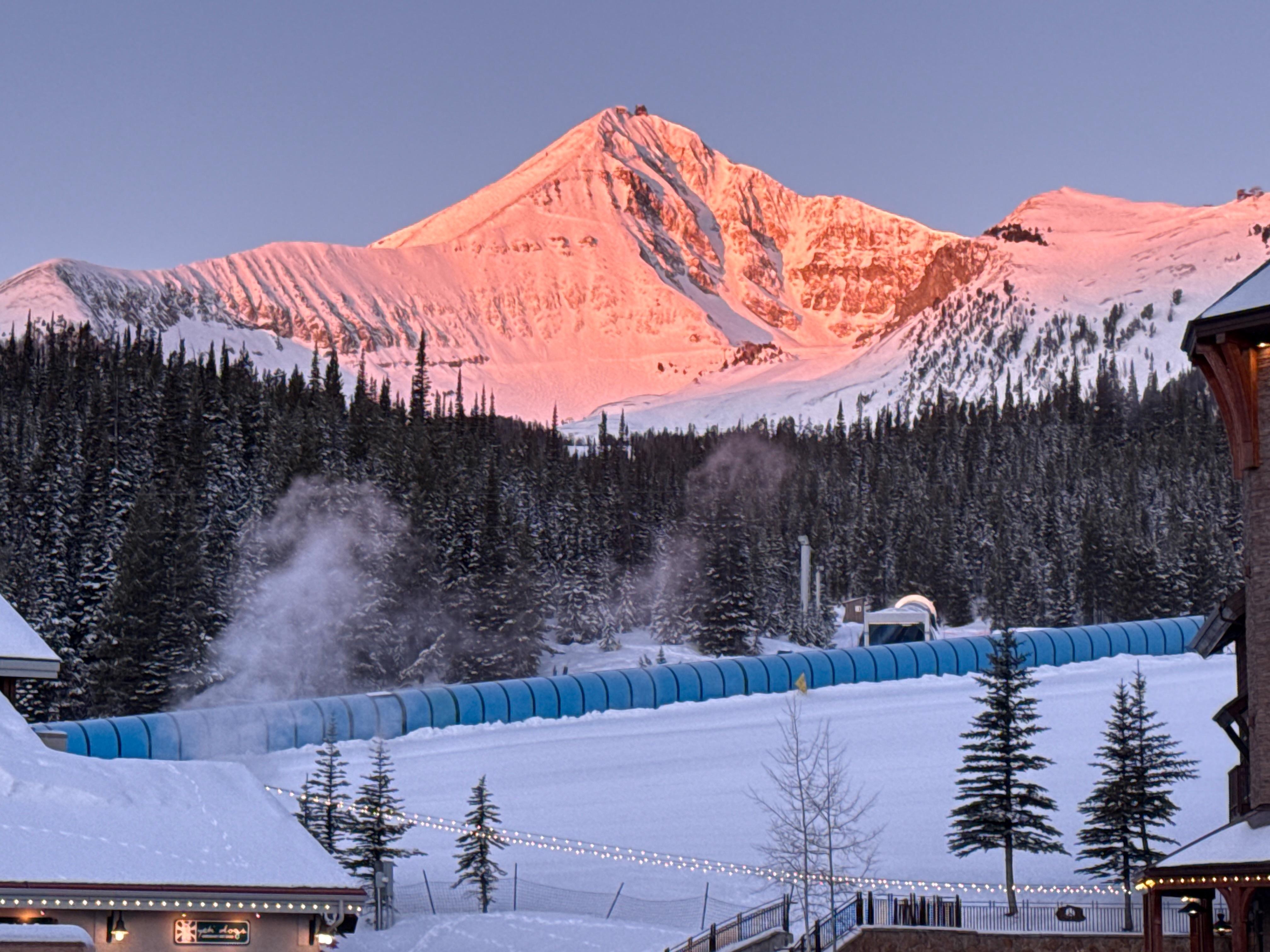 Big sky lone mountain 
