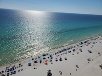 Beach View from Balcony
