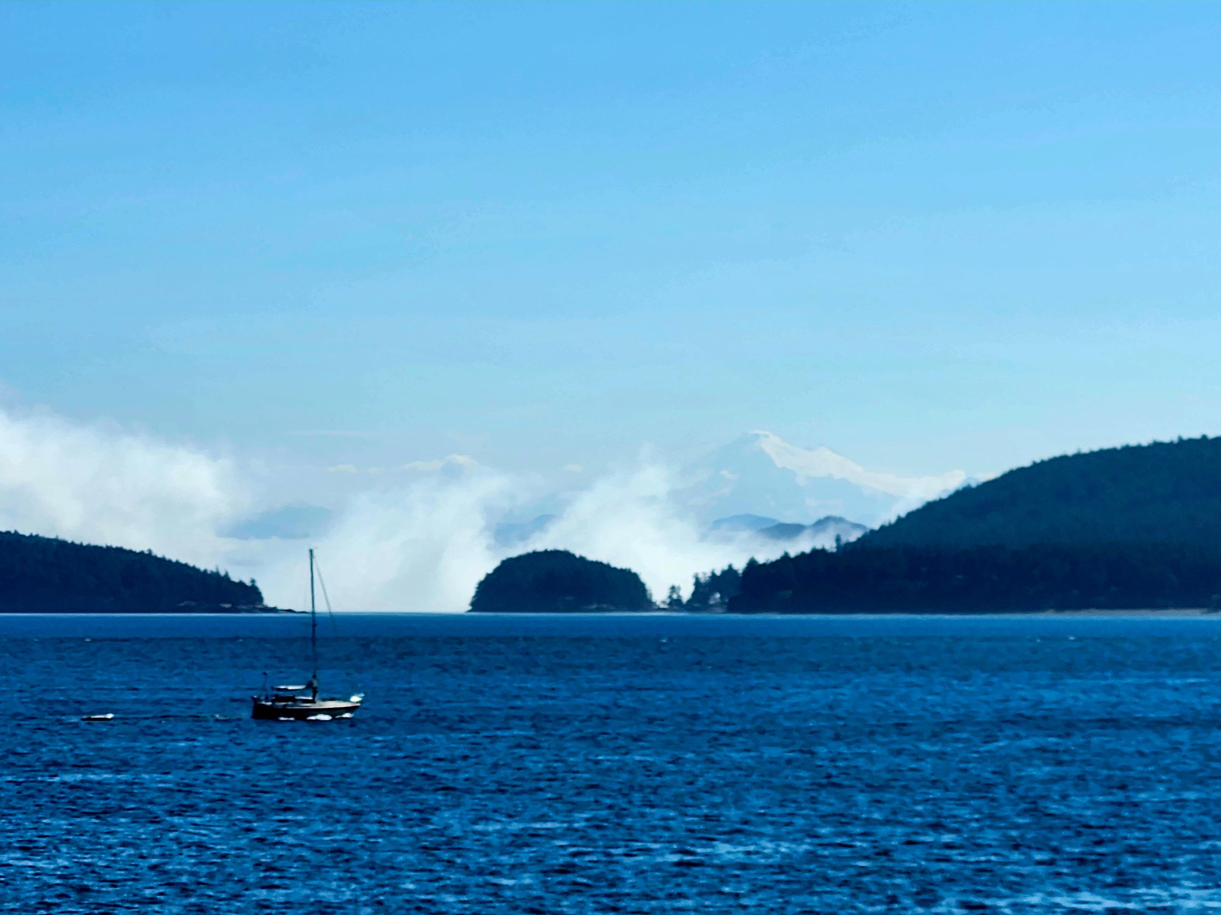 Mount Baker from the Ferry Boat