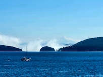 Mount Baker from the Ferry Boat