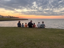 Sunset view a walk away from unit on golf corse