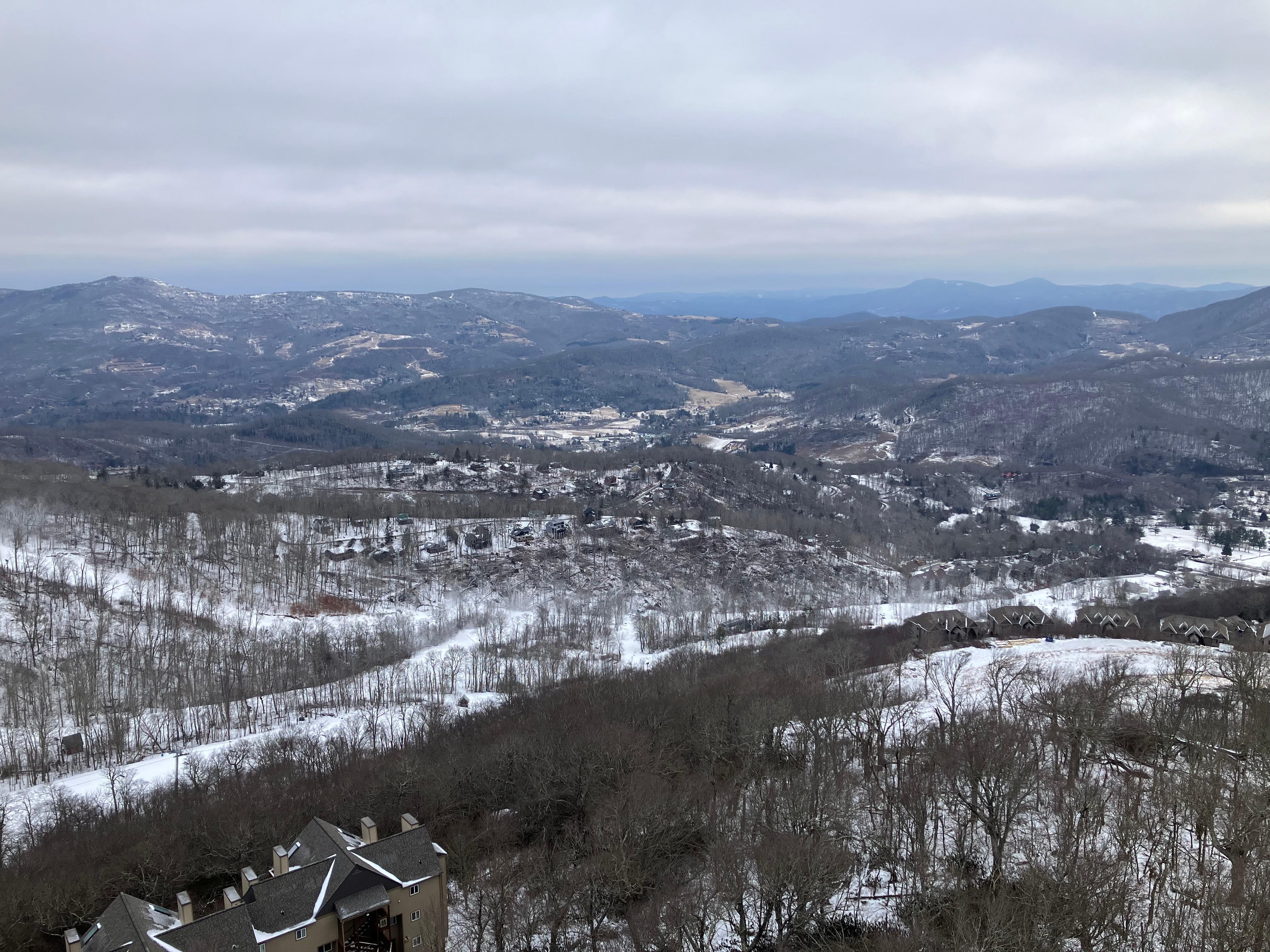 View from the balcony