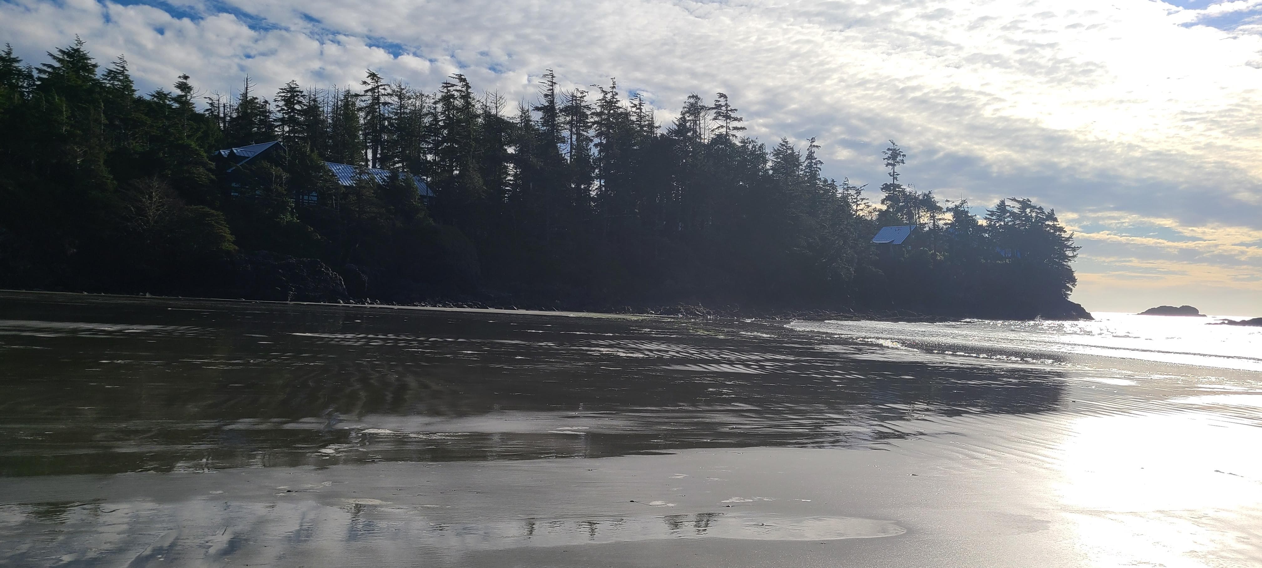 Middle Beack looking south toward the Lodge(s).