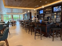 The bar and restaurant was excellent.