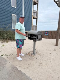 We grilled several nights while there.
