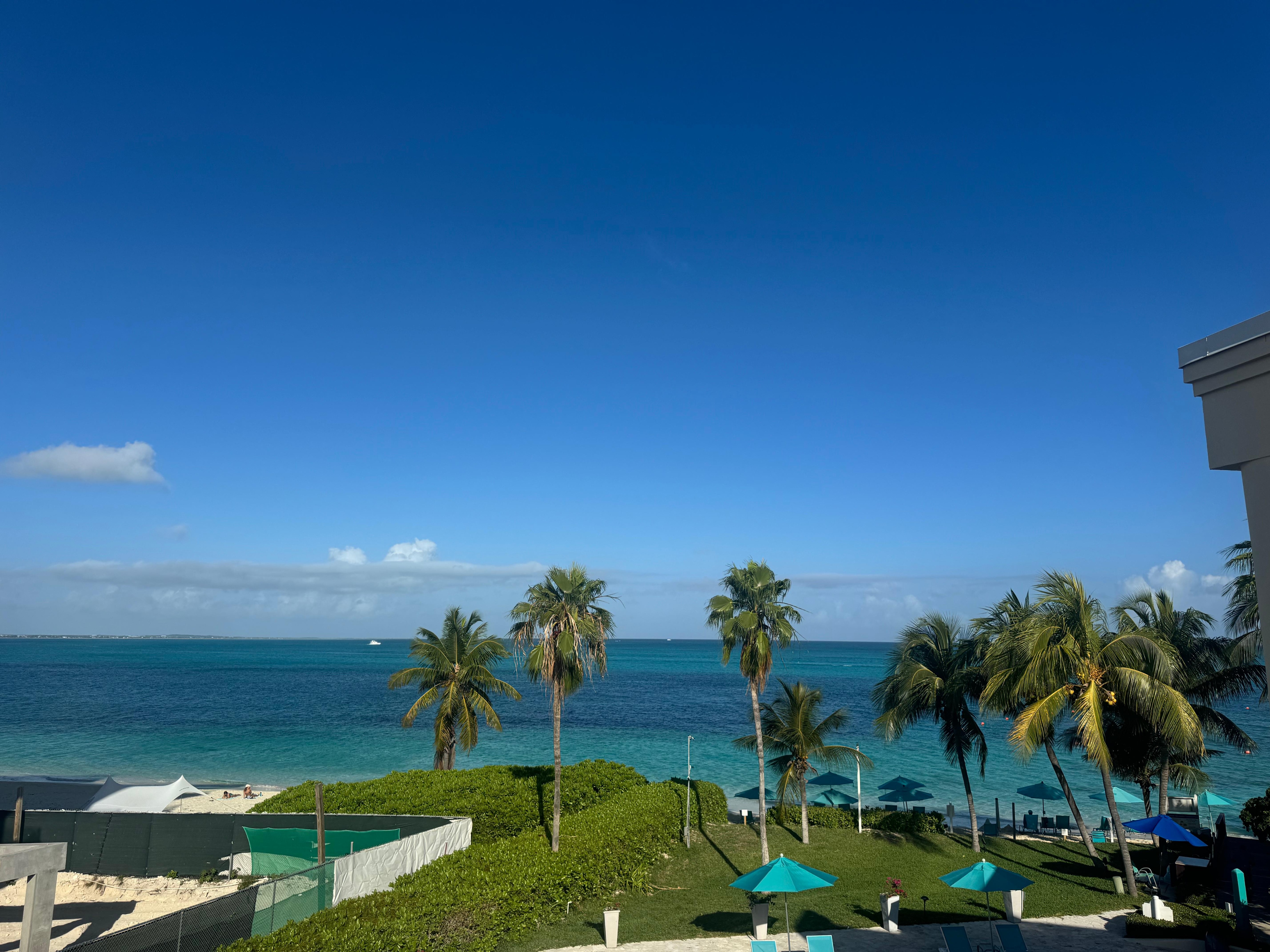 View from the balcony 