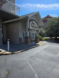 Front of the condo