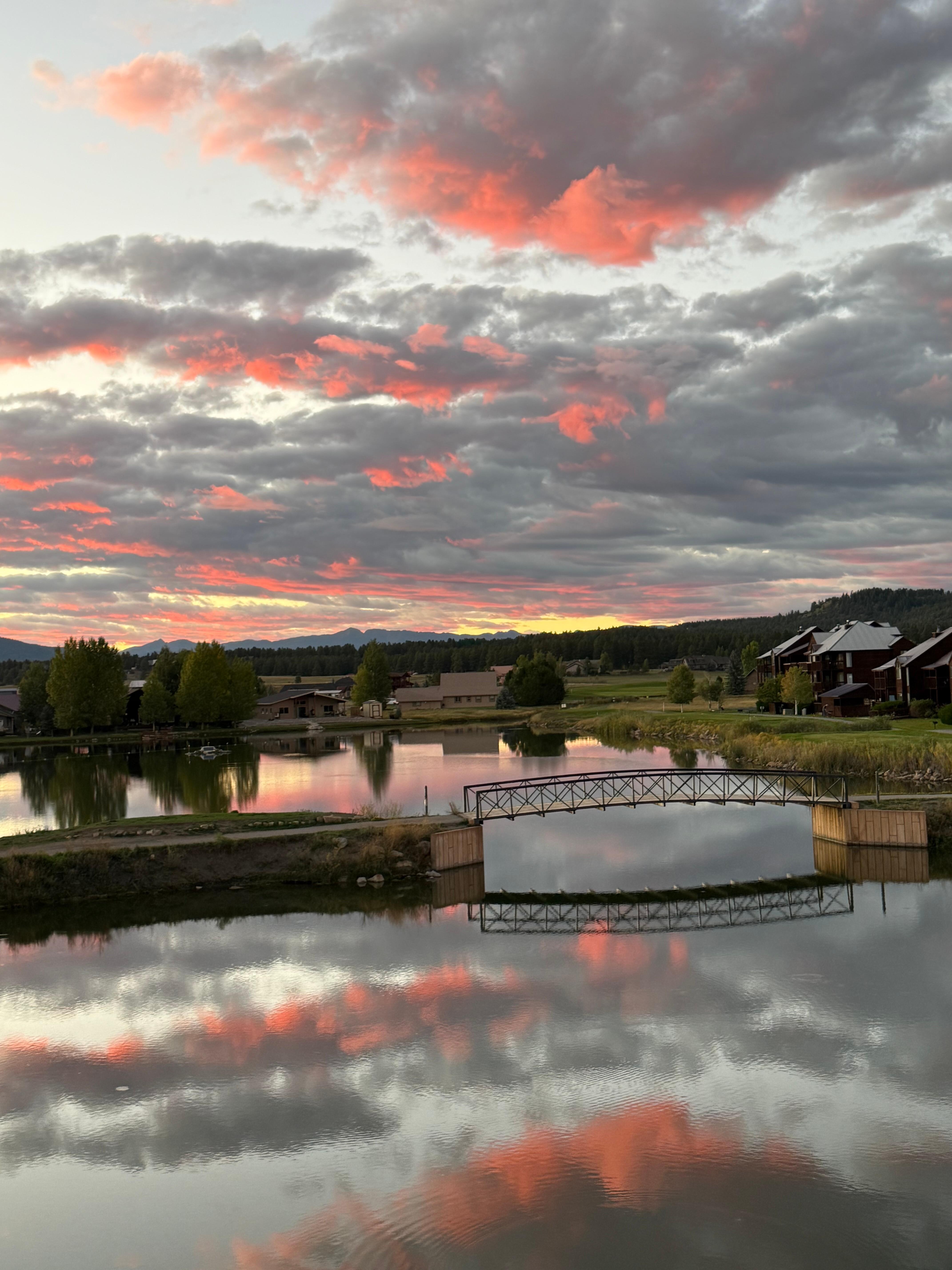 Sunset view from my balcony!!!