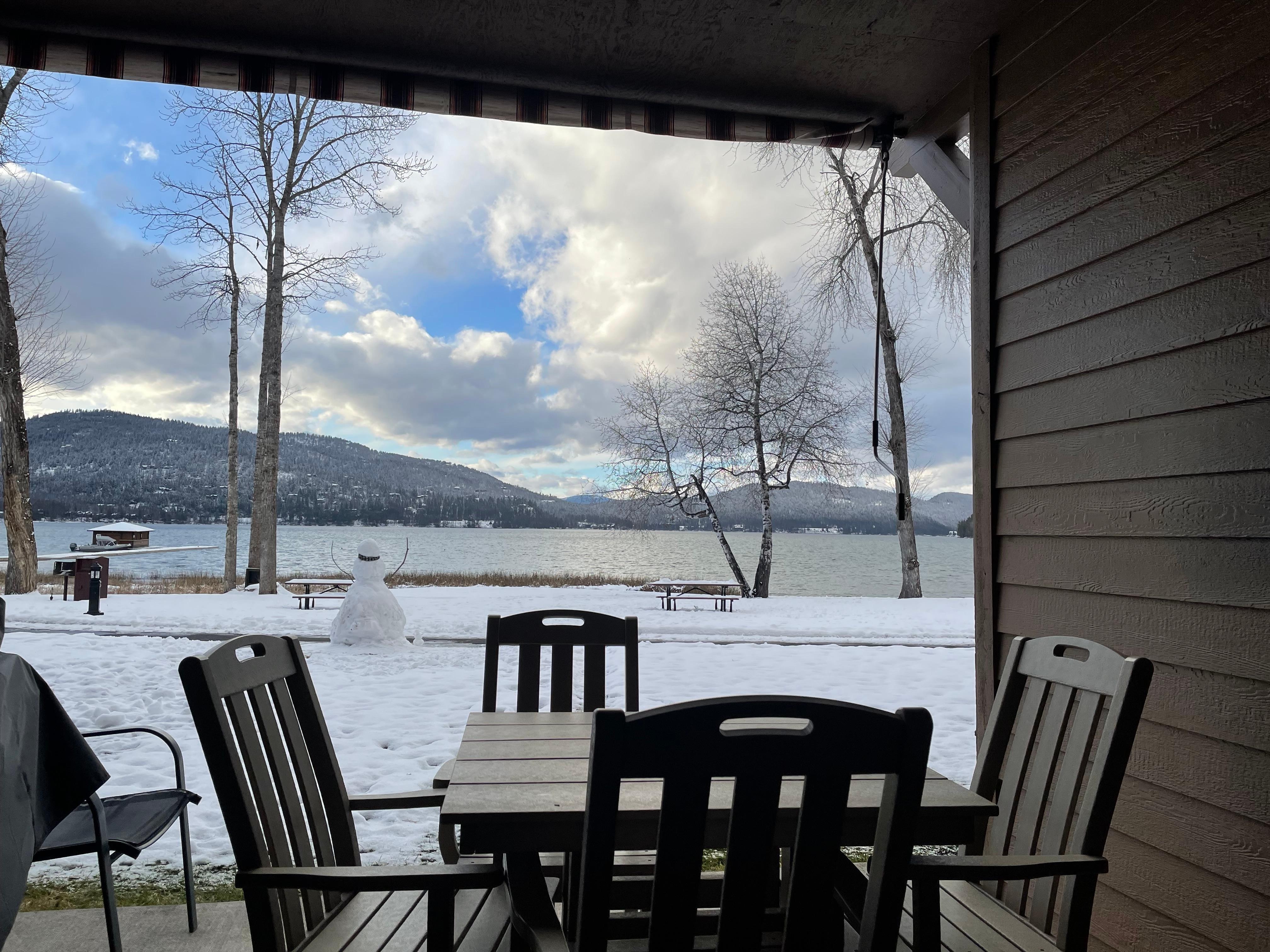View of Lake from condo
