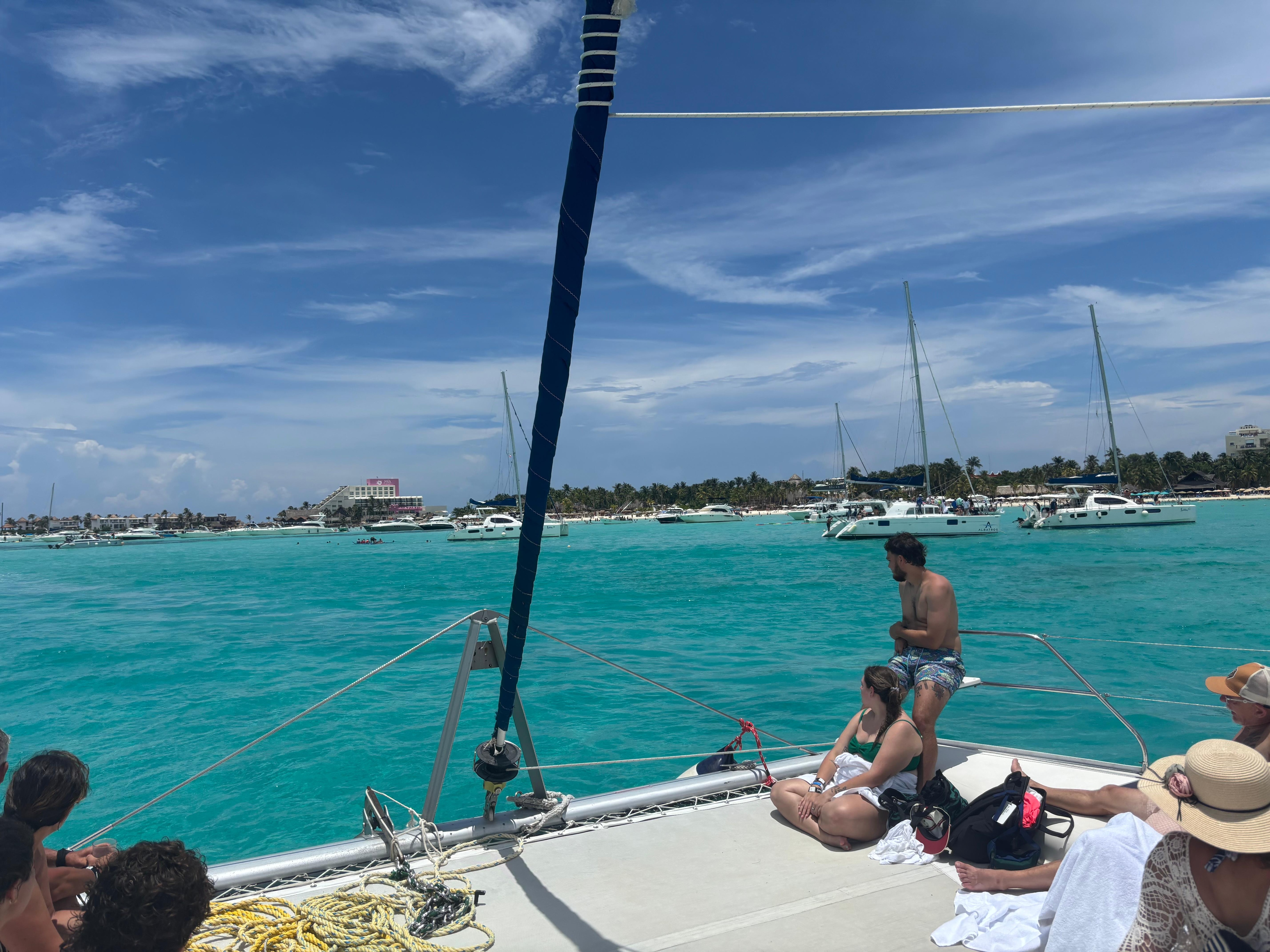Catamaran trip