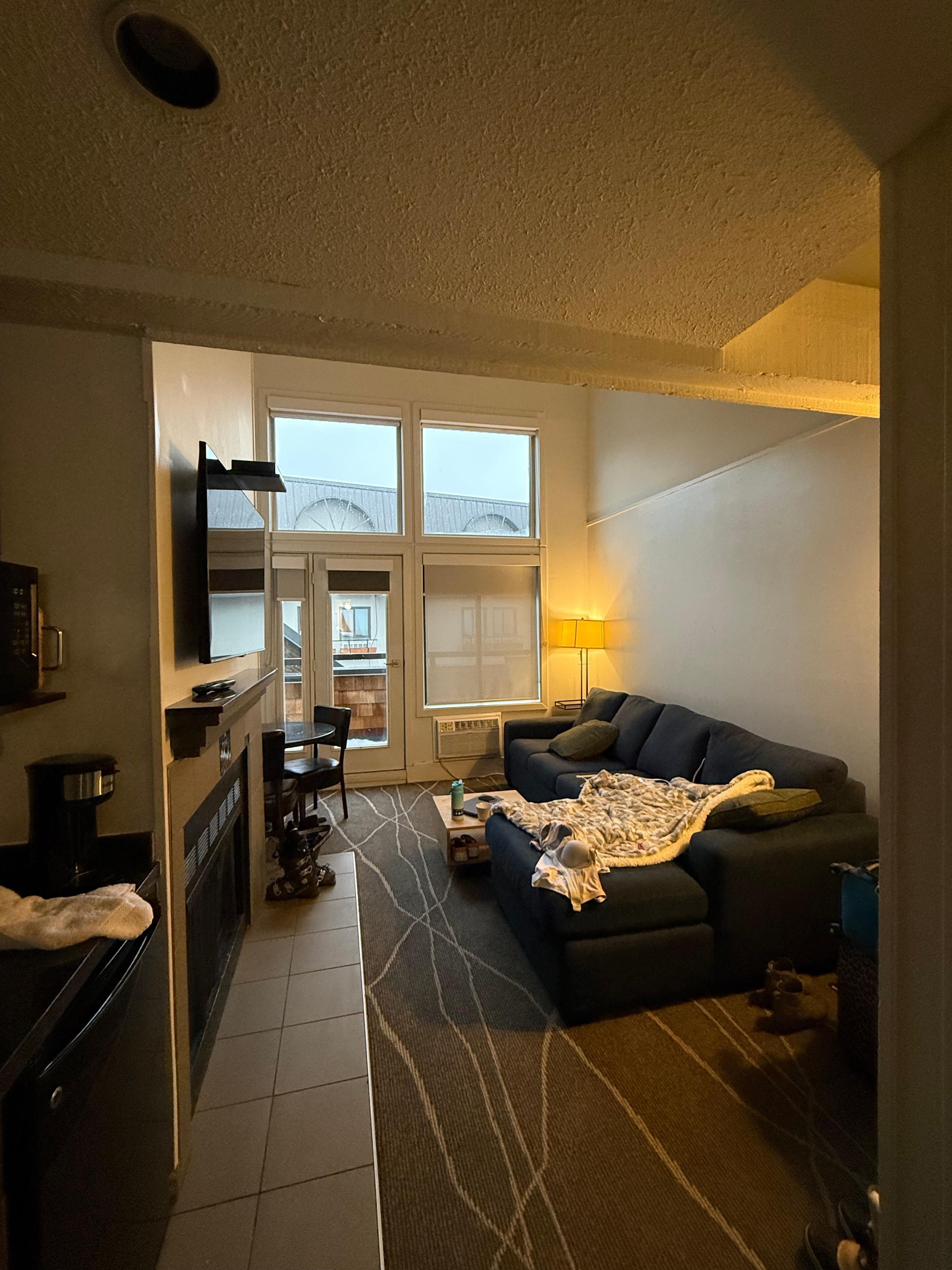 The blanket was mine.  