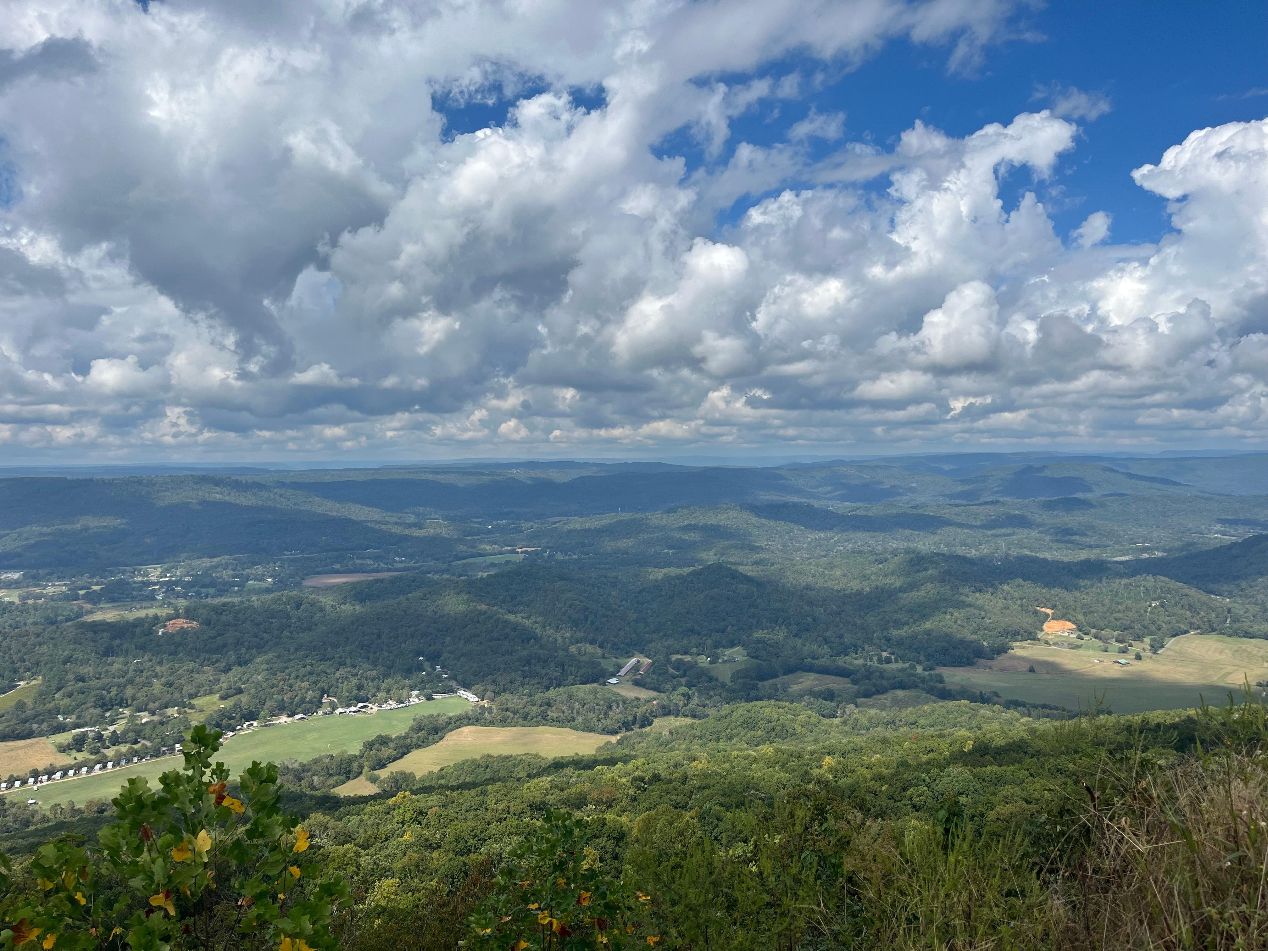 Breathtaking view for miles. 