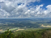 Breathtaking view for miles.