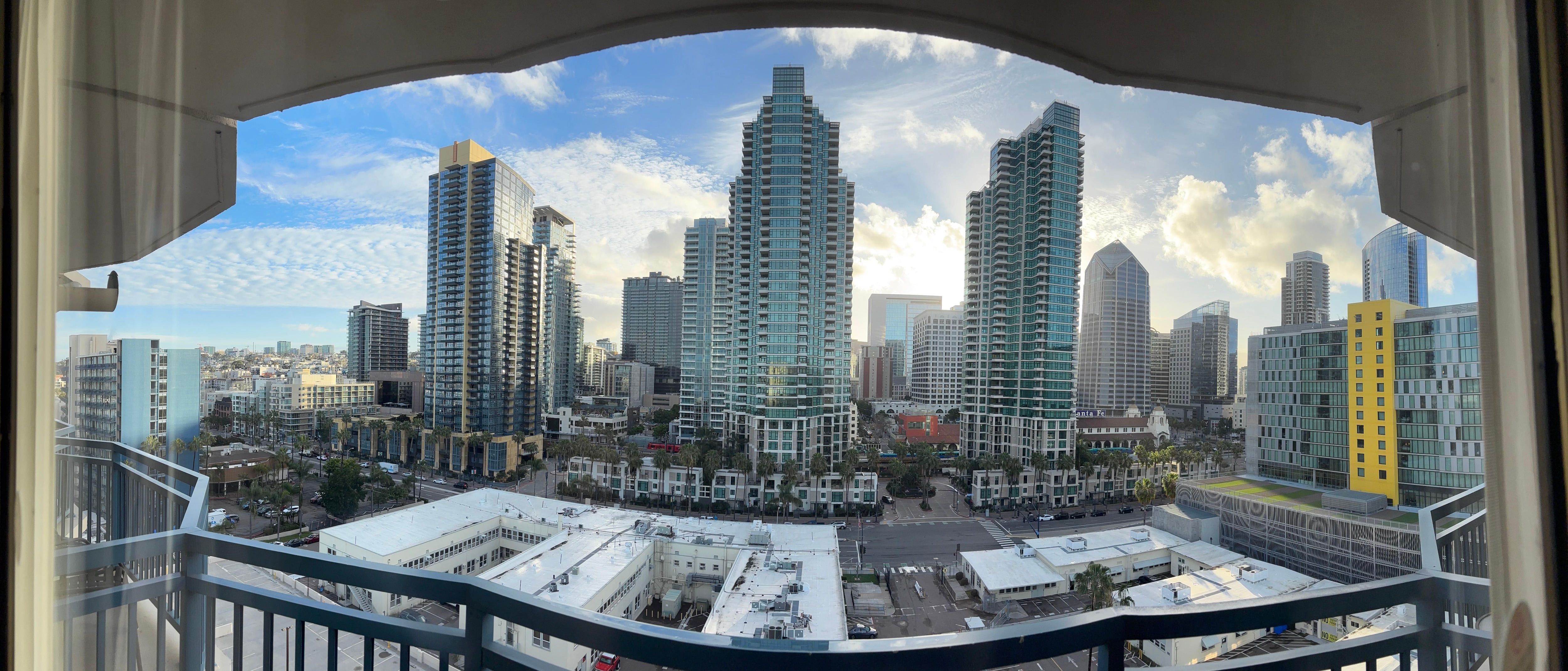 La vista de mi balcon. 