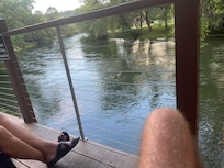 Right on the river!
