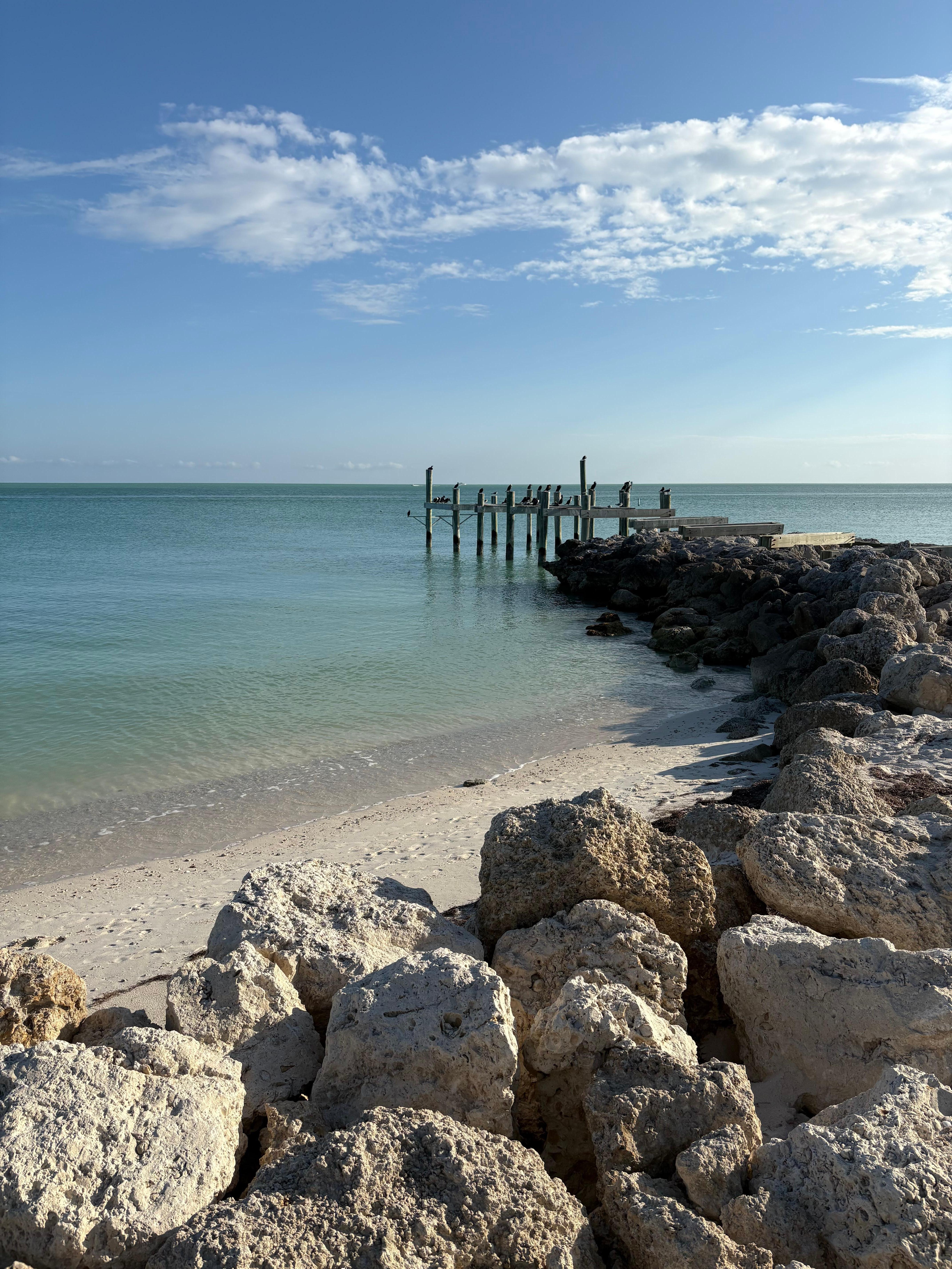 Property and a beautiful private beach area 